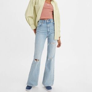 Levi's Women's 70's High Rise Flare Jeans- Size 28